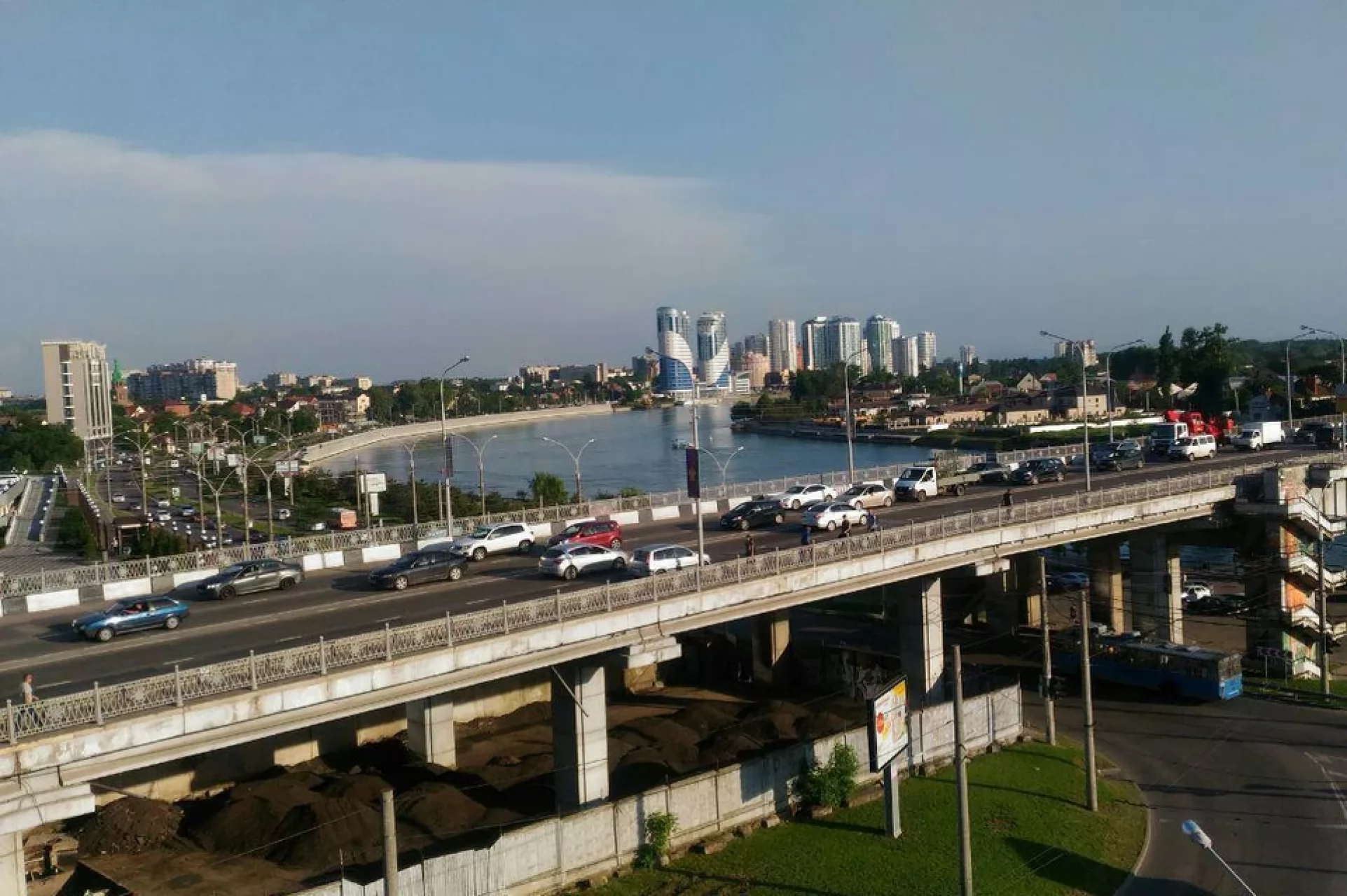 В мэрии Краснодара рассказали, когда отремонтируют Тургеневский мост 