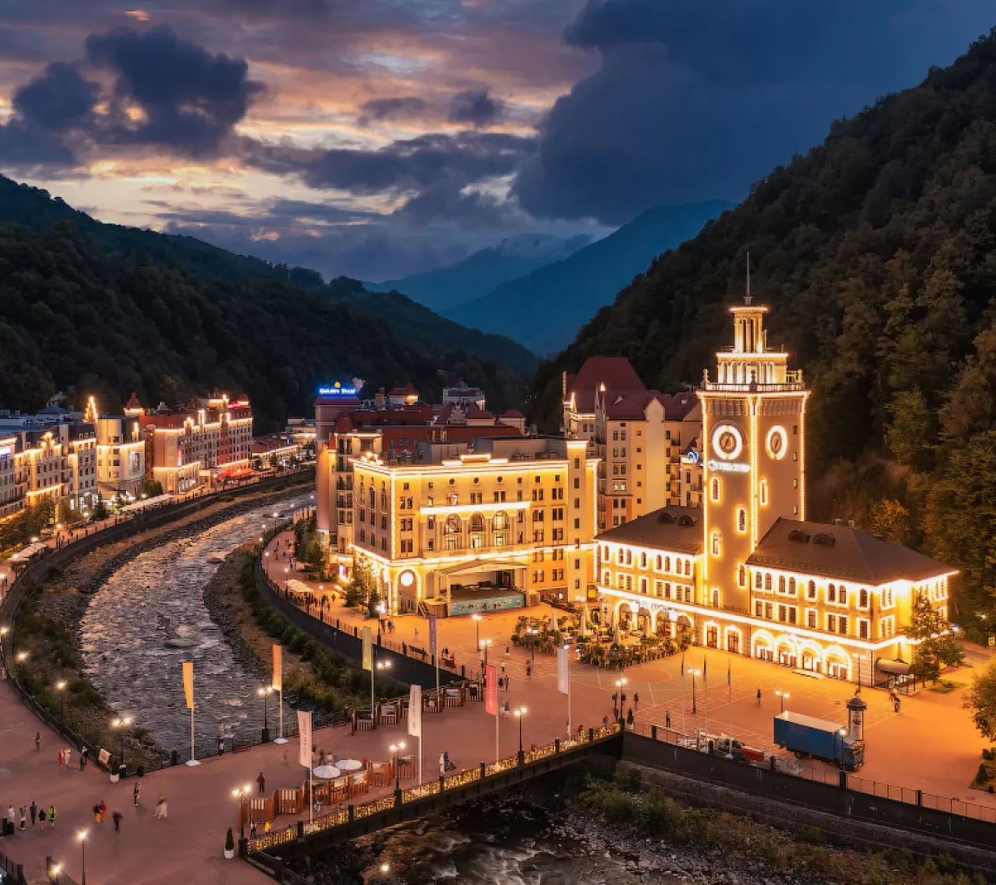 Загрузка отелей в горах Сочи в новогодние праздники составит 90%